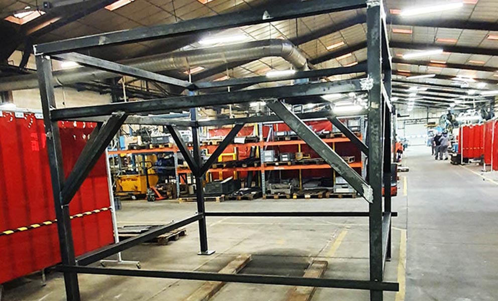 Ensemble mécanosoudé réalisé par Meta Industrie Ensemble mécanosoudé réalisé par Meta Industrie